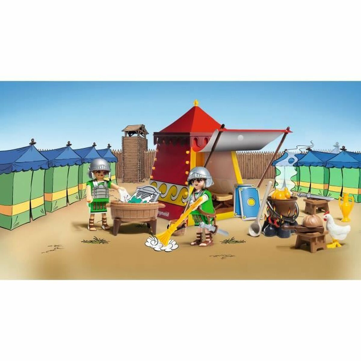 Playset Playmobil 	71829 Astrix 5 Pieces