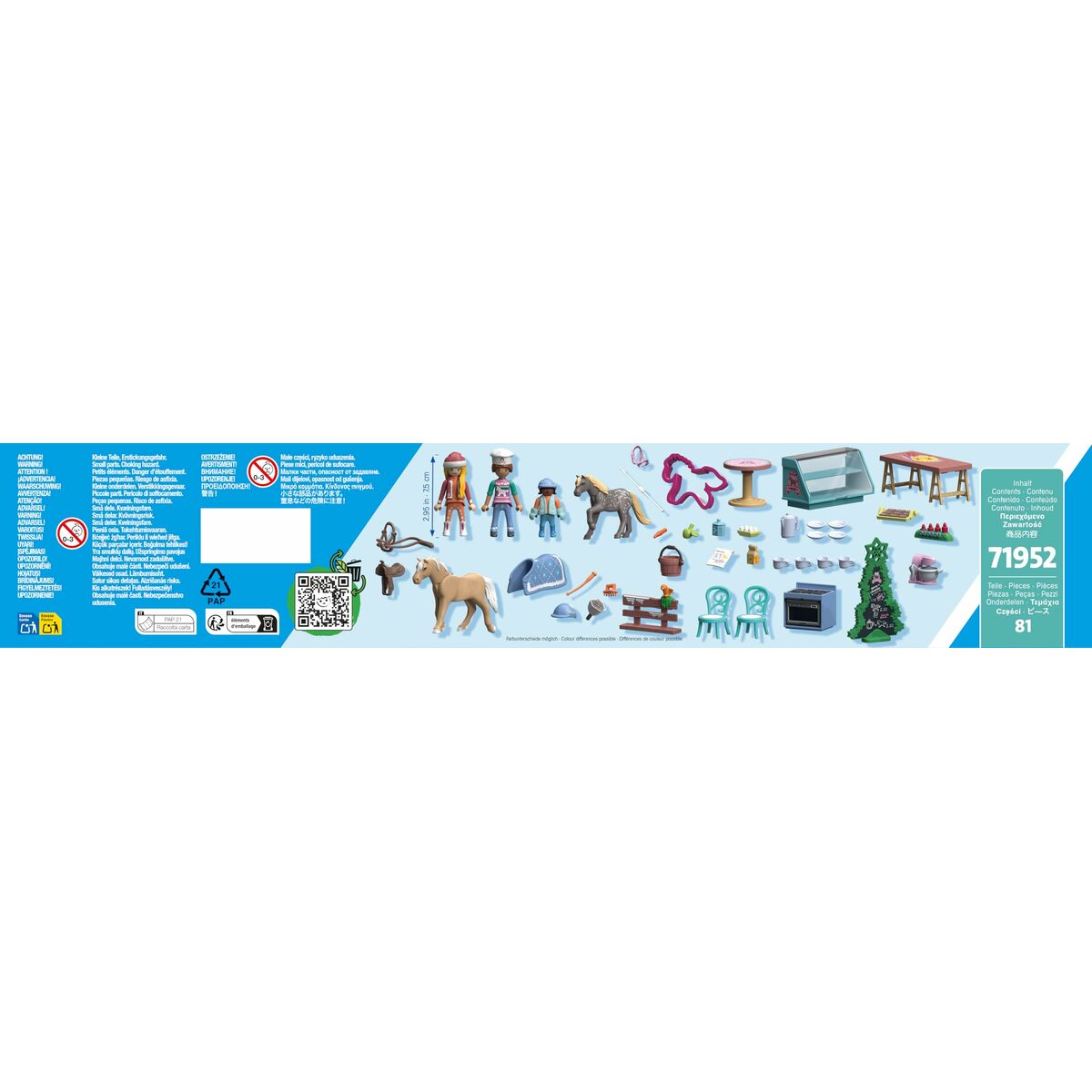 Playset Playmobil 71952 81 Pieces