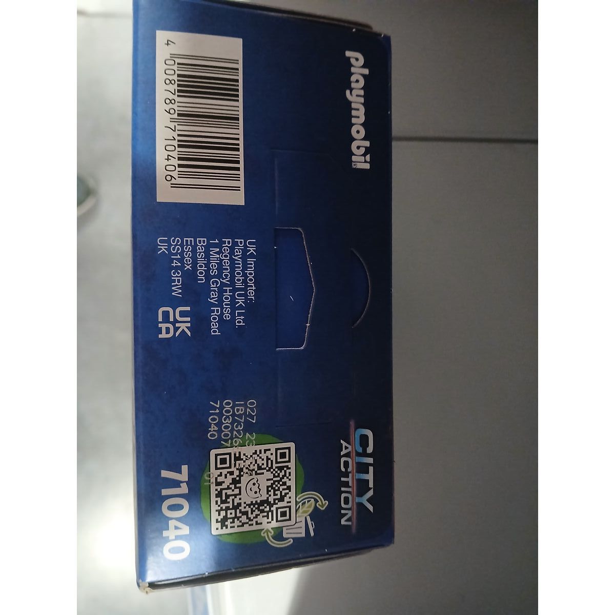 Playset Playmobil City Action Rescue Quad  18 Pieces 71040