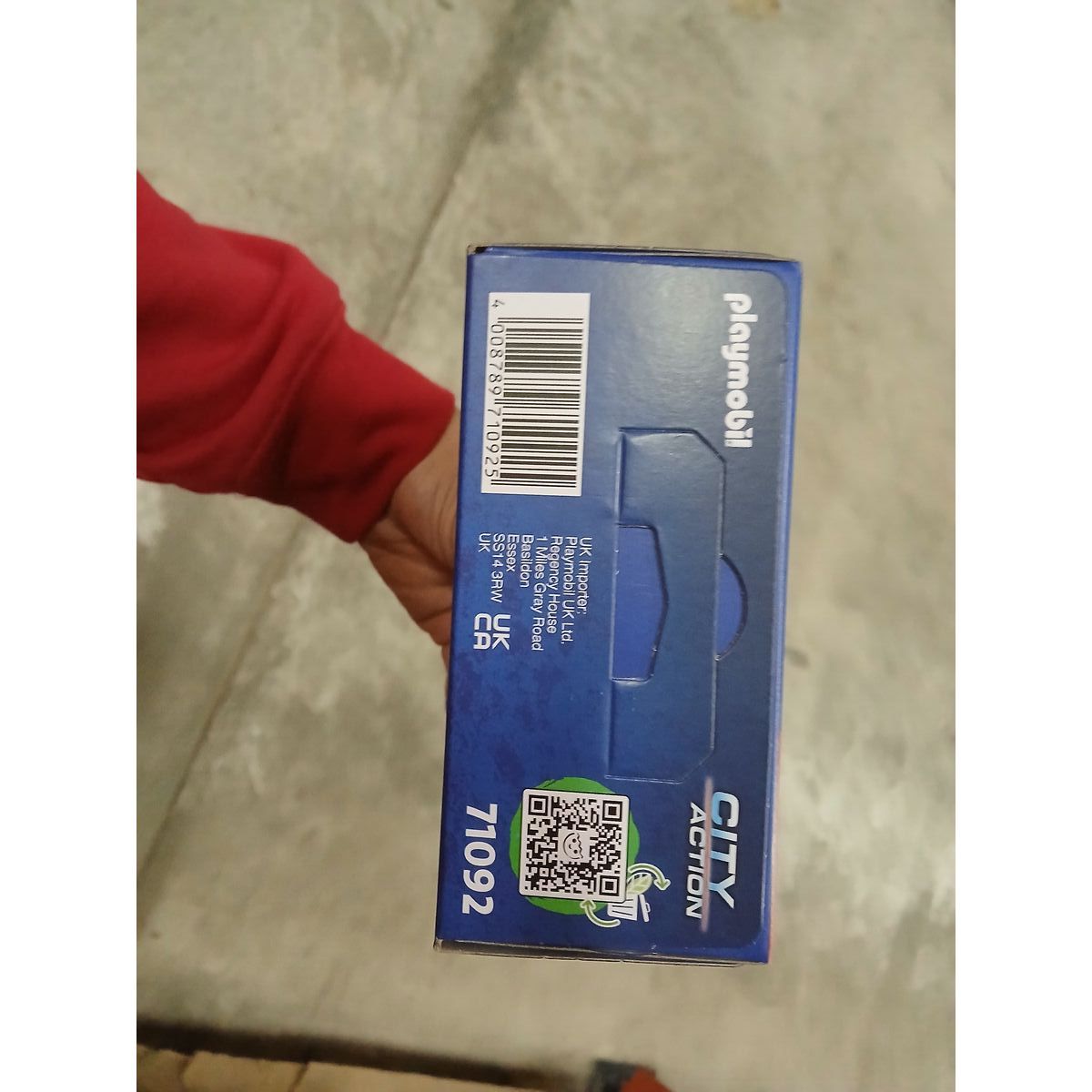 Vehicle Playset Playmobil Speed Quad City Action 71092 Police Officer (21 pcs)