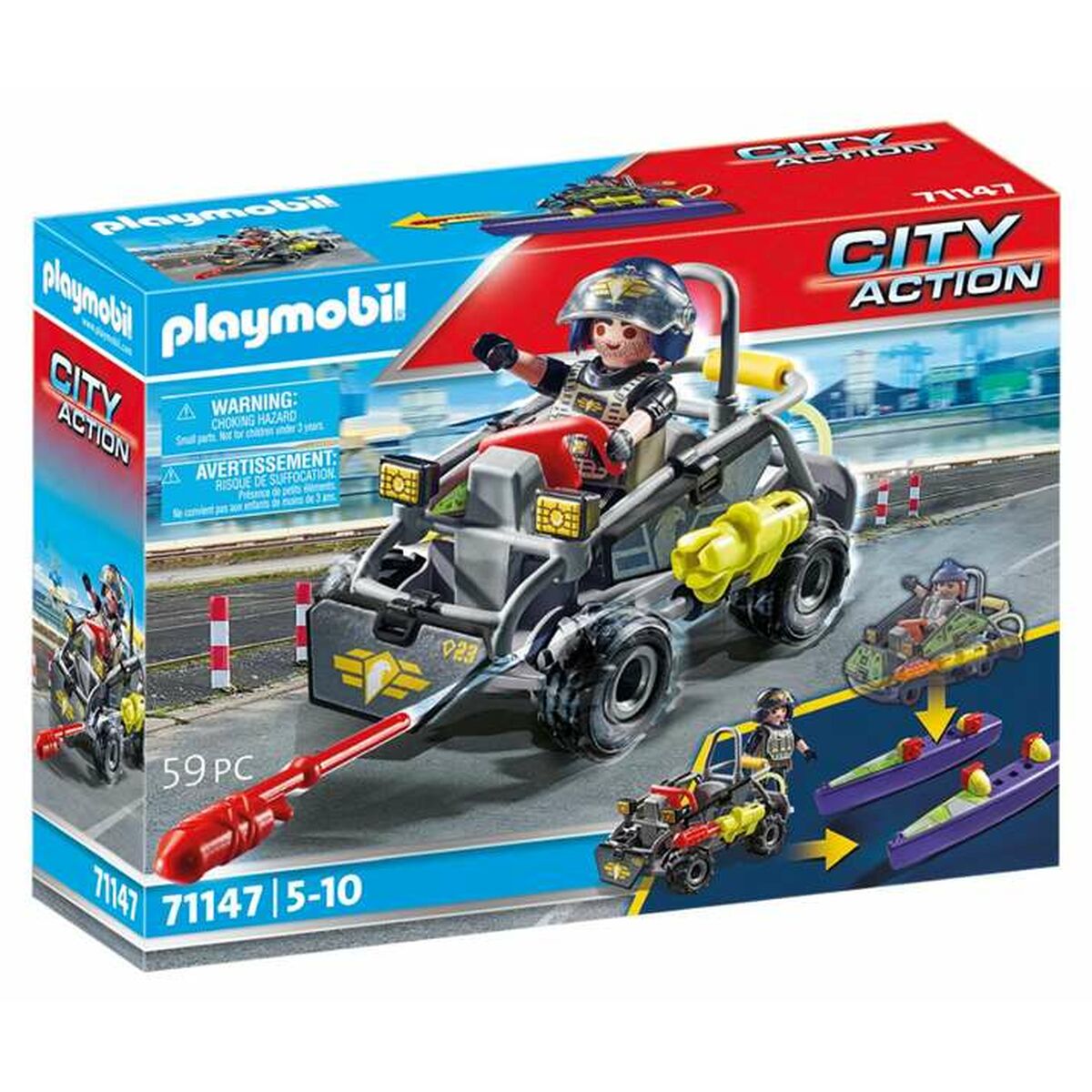 Playset Playmobil City Action 59 Pieces Playset Playmobil City Action 59 Pieces
