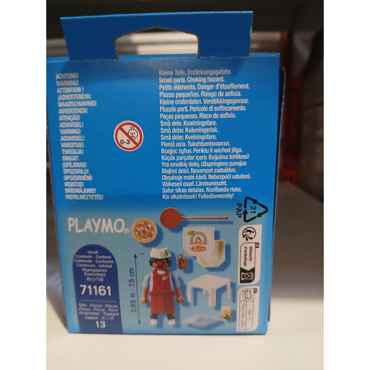 Playset Playmobil 71161 Special PLUS Pizza Maker 13 Pieces
