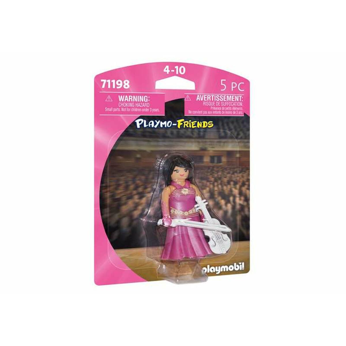 Playset Playmobil Playmo-Friends Violinist 71198 5 Pieces Playset Playmobil Playmo-Friends Violinist 71198 5 Pieces