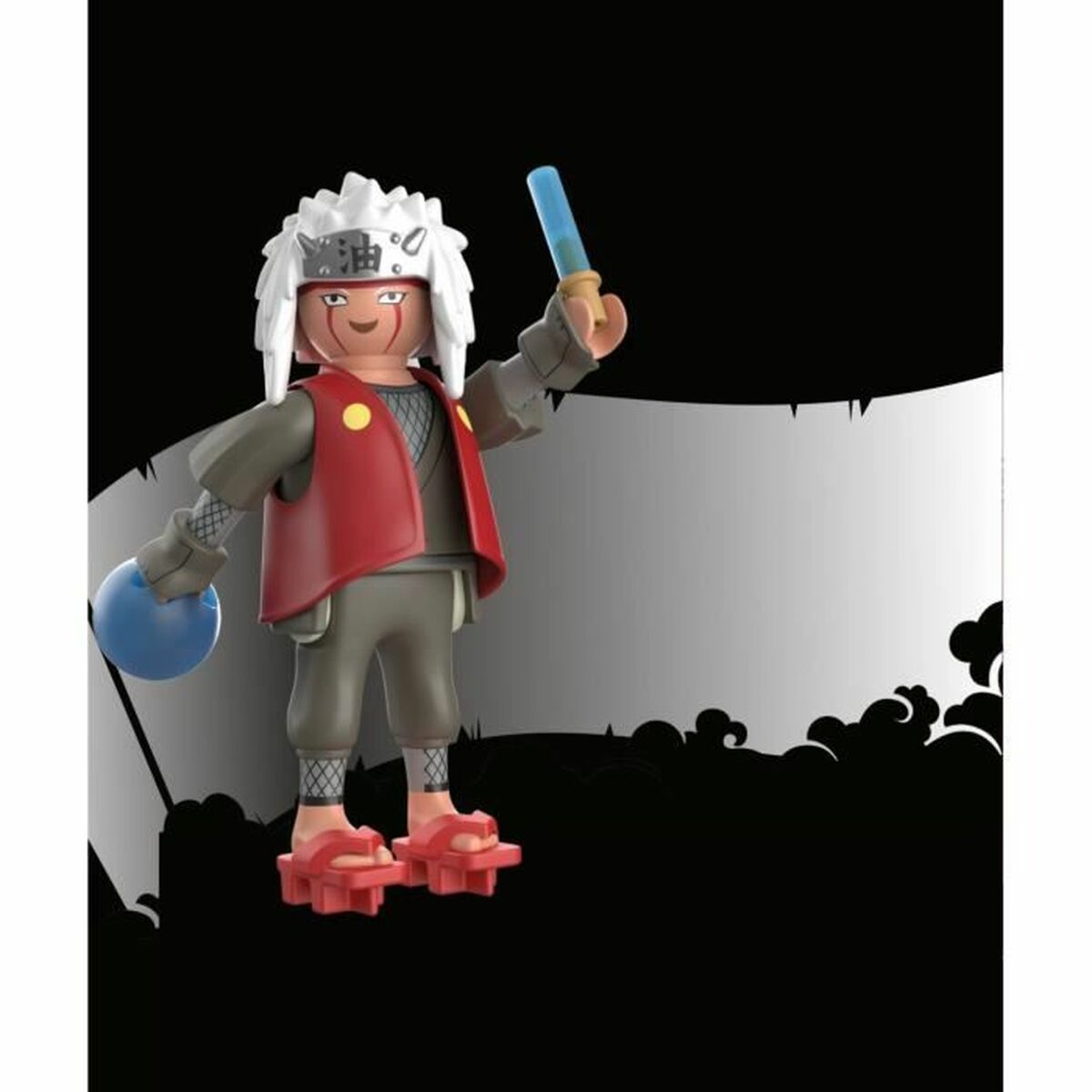 Playset Playmobil Naruto Shippuden – Jiraiya 71219 8 Pieces