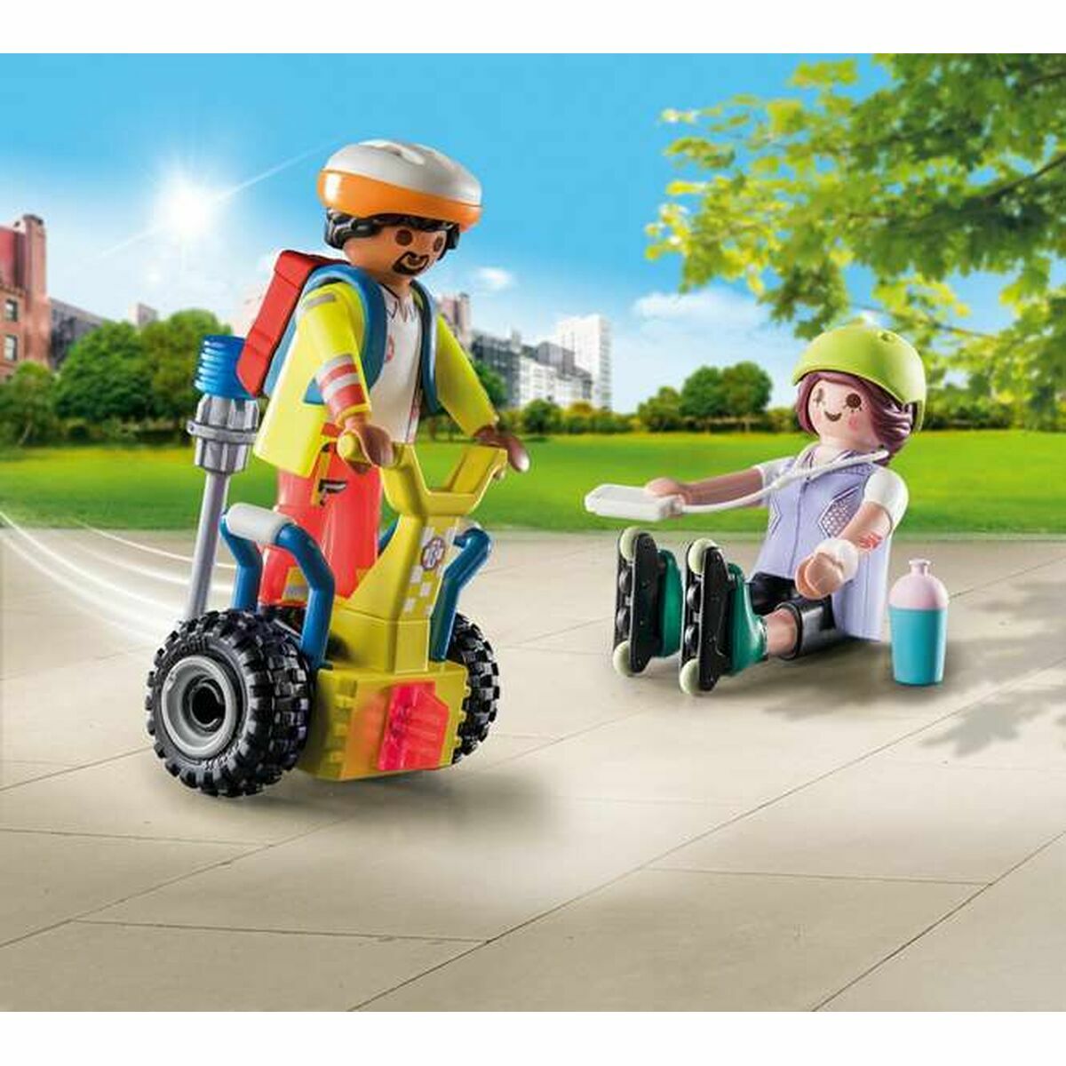 Playset   Playmobil City Action – Supervisor with Segway 71257         34 Pieces