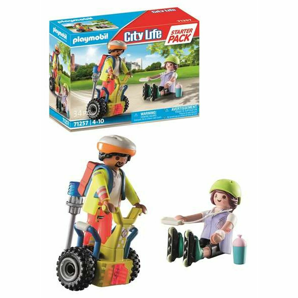 Playset   Playmobil City Action – Supervisor with Segway 71257         34 Pieces