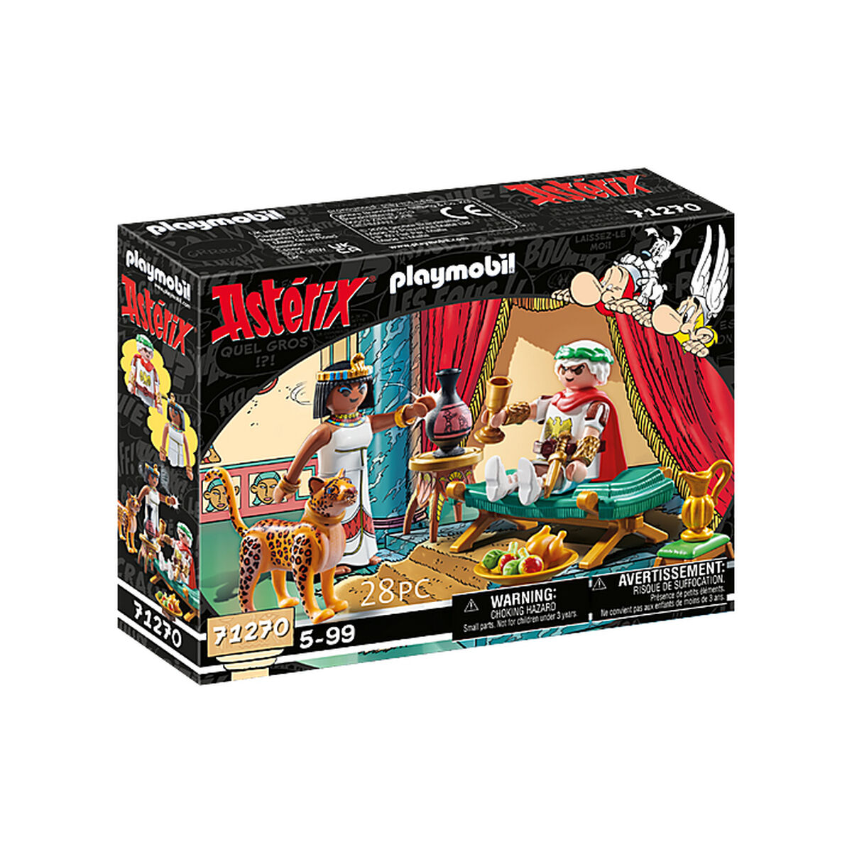 Playset Playmobil 71270 – Asterix: Csar and Cleopatra 28 Pieces