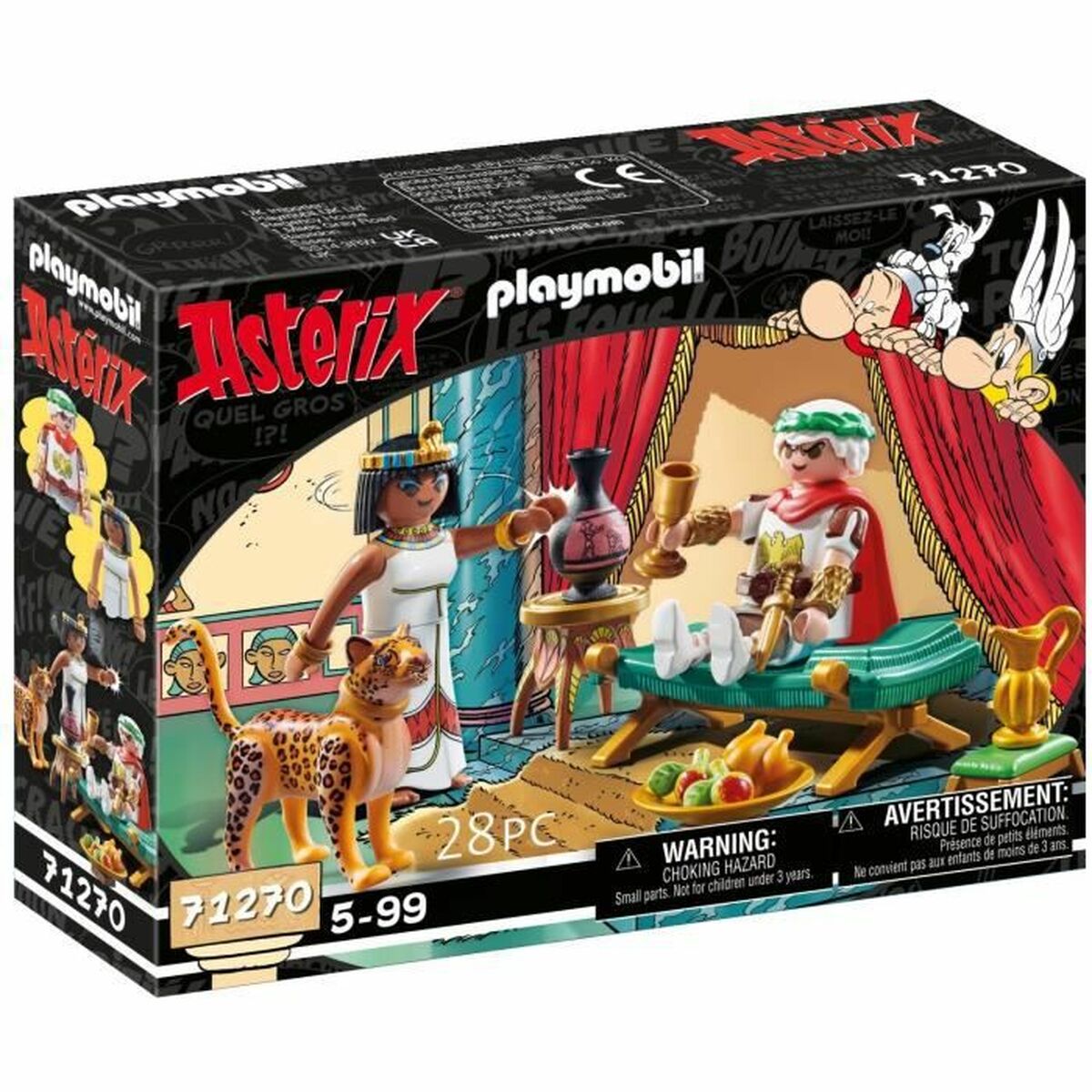 Playset Playmobil 71270 – Asterix: Csar and Cleopatra 28 Pieces