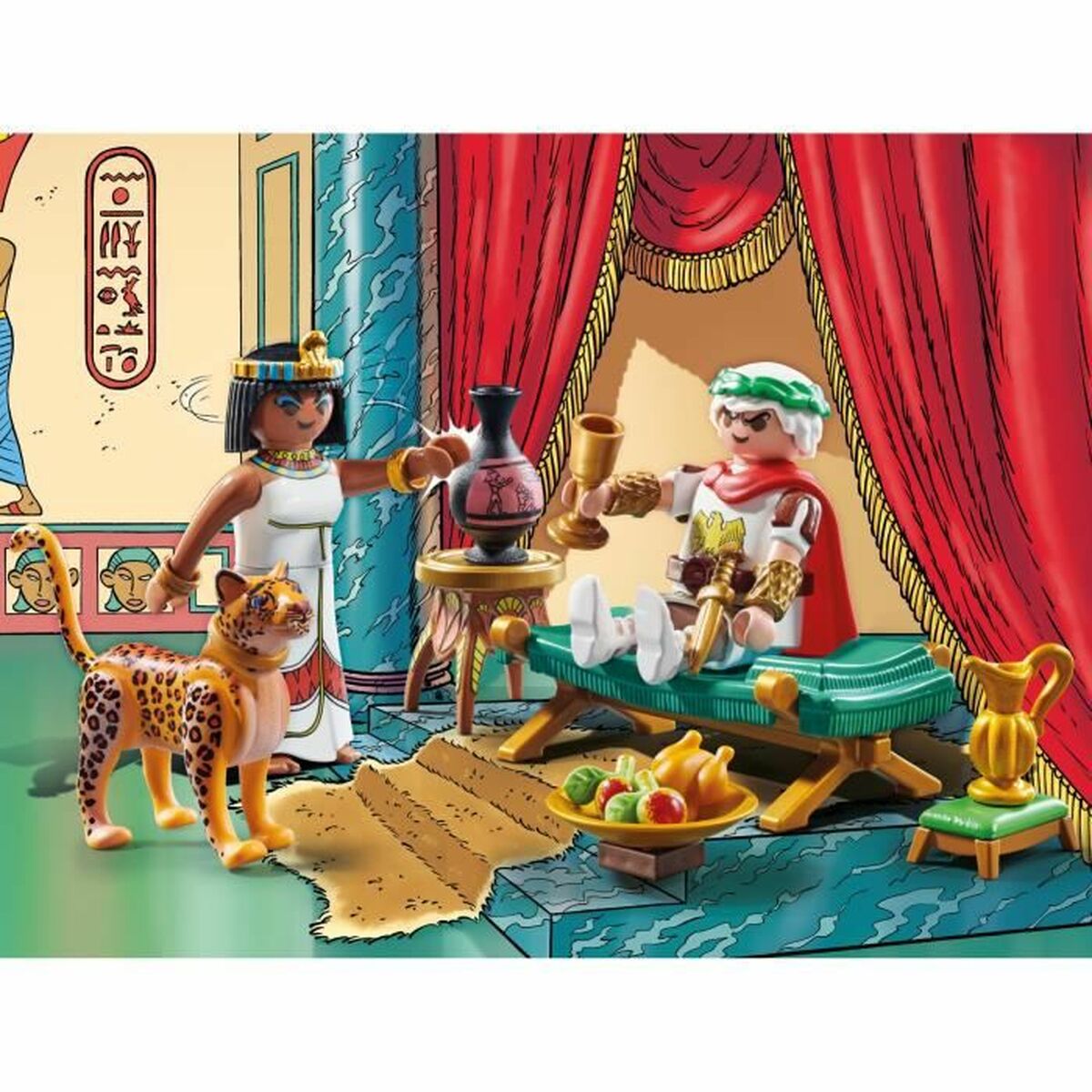 Playset Playmobil 71270 – Asterix: Csar and Cleopatra 28 Pieces