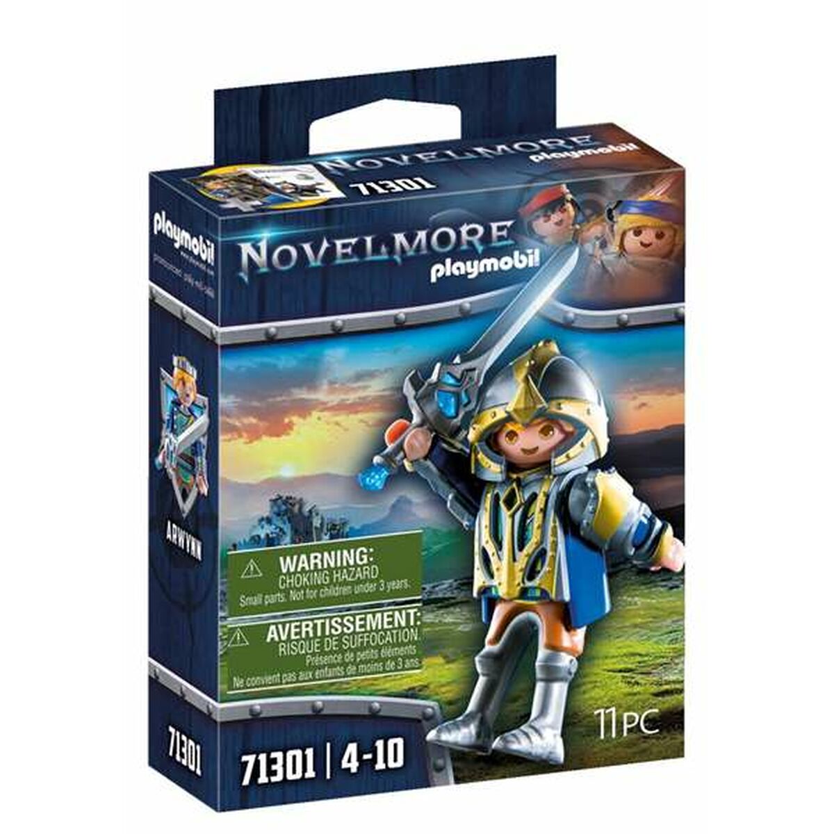 Playset Playmobil Novelmore – Arwynn 71301 11 Pieces