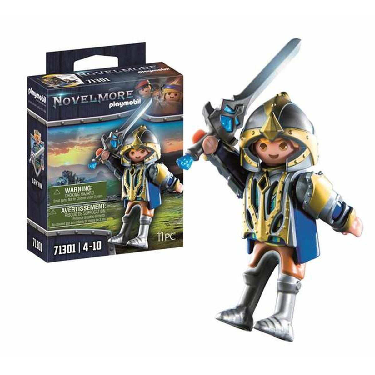 Playset Playmobil Novelmore – Arwynn 71301 11 Pieces
