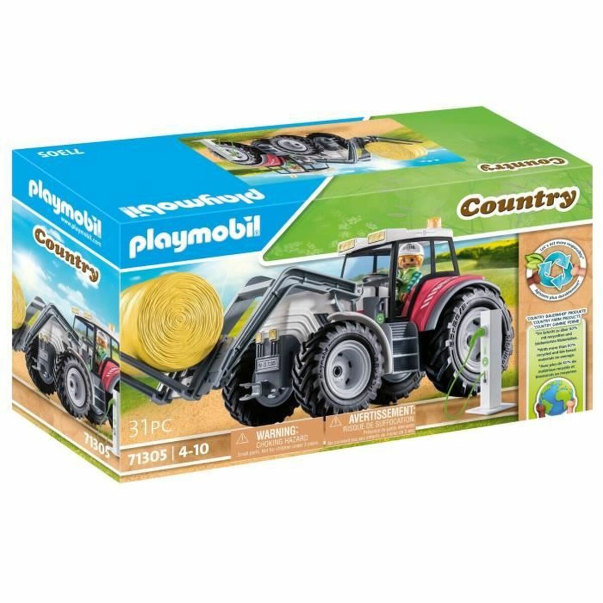 Toy set Playmobil Country Tractor Toy set Playmobil Country Tractor