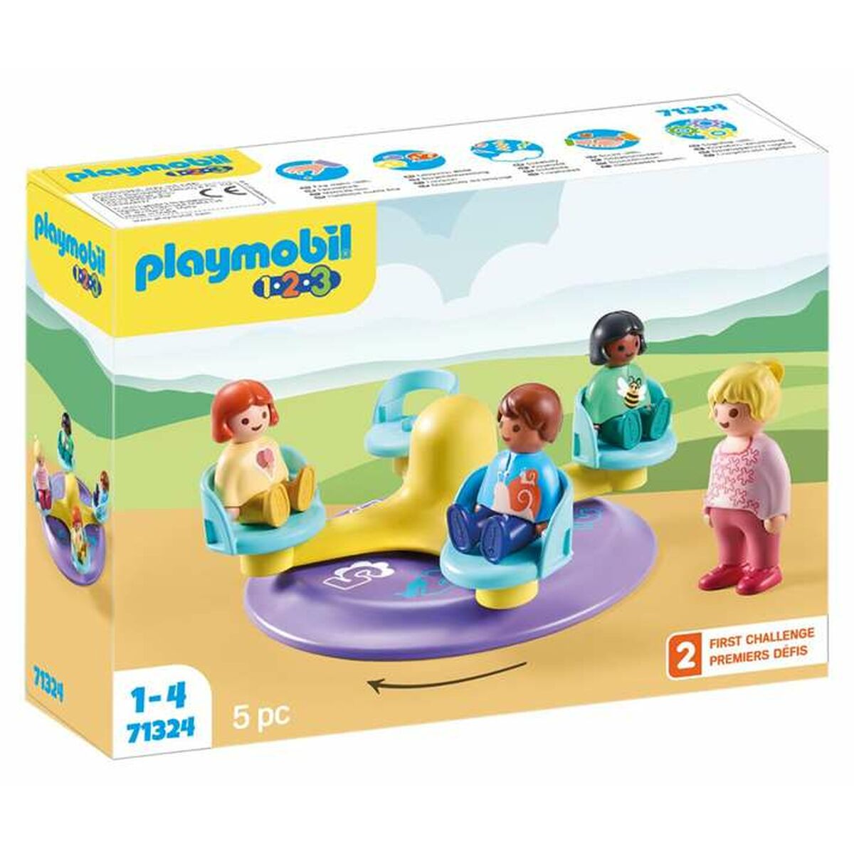 Playset Playmobil 71324 Carousel 5 Pieces Playset Playmobil 71324 Carousel 5 Pieces