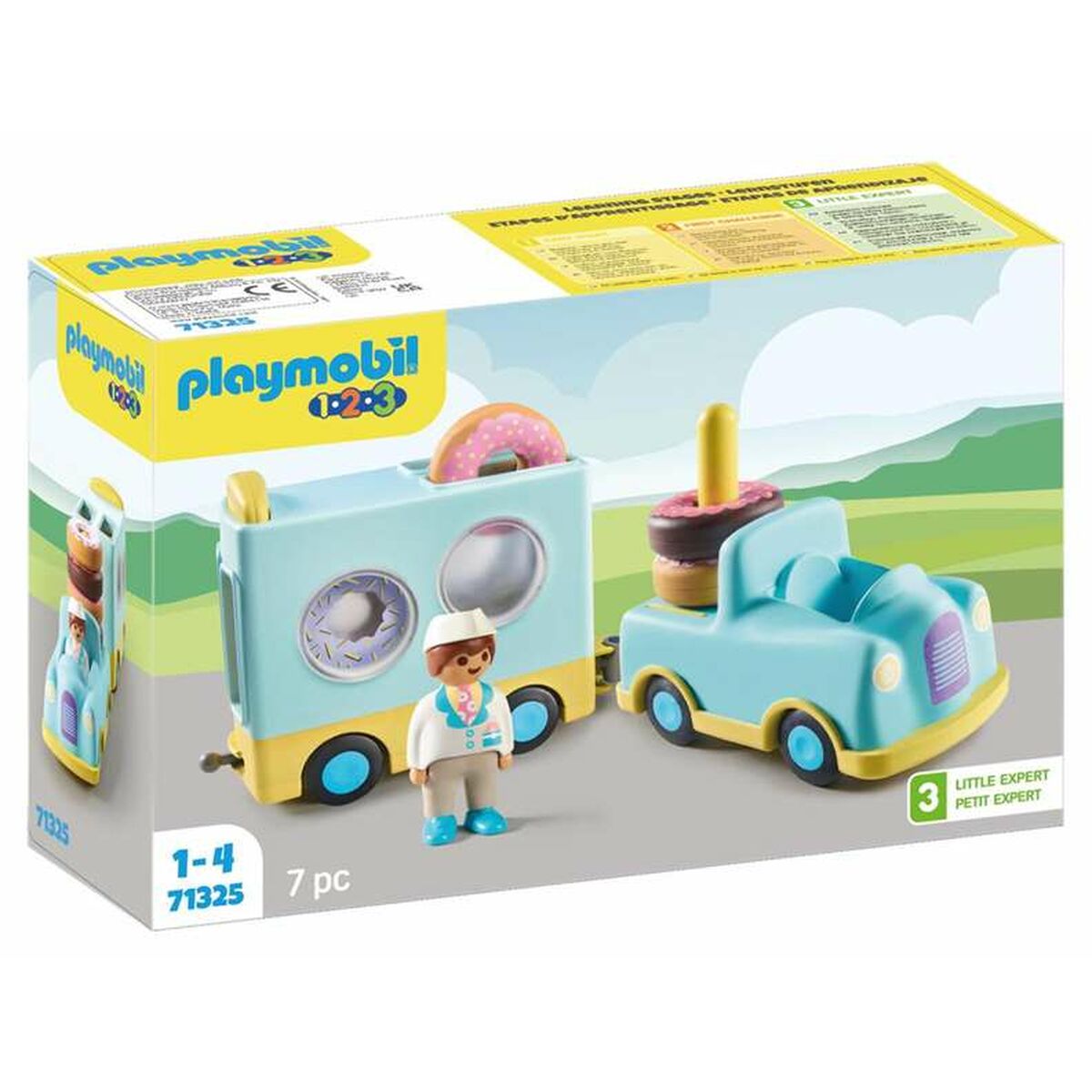 Playset Playmobil 71325 Lorry Donut 7 Pieces Playset Playmobil 71325 Lorry Donut 7 Pieces
