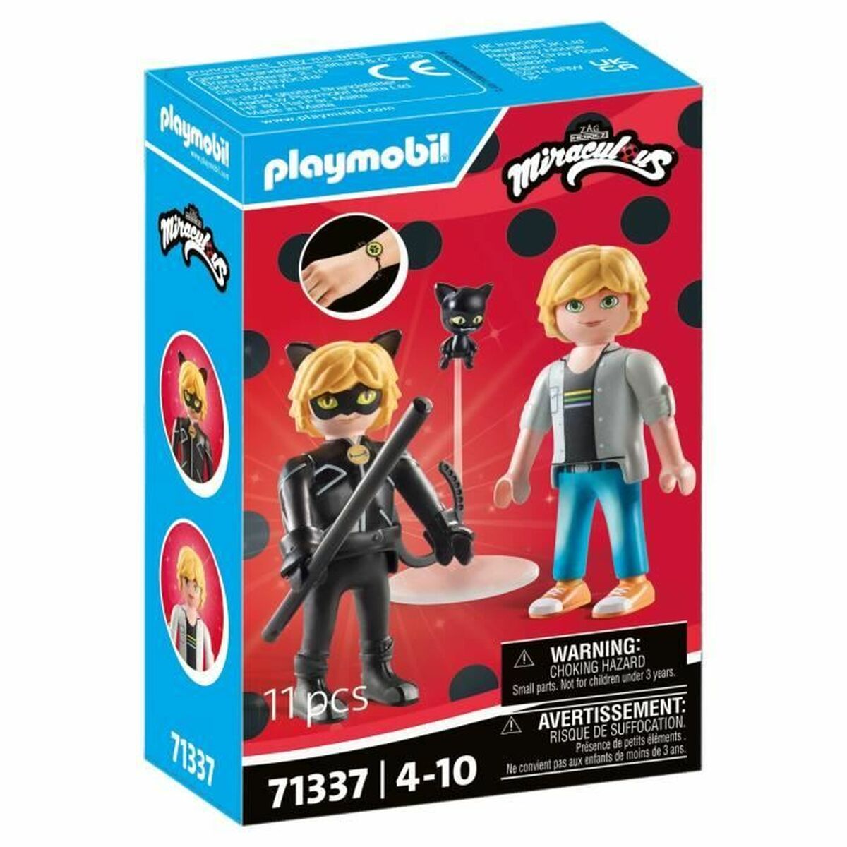 Playset Playmobil 71337 Miraculous 11 Pieces Playset Playmobil 71337 Miraculous 11 Pieces