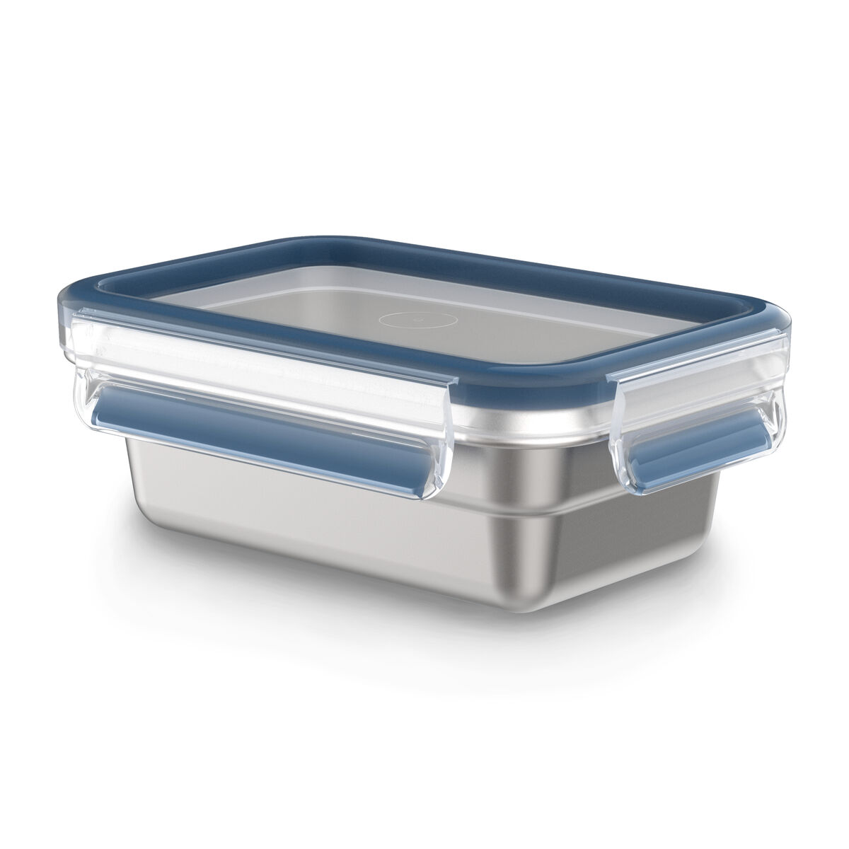 Lunch box Tefal N11503 Blue Stainless steel Rectangular 500 ml Lunch box Tefal N11503 Blue Stainless steel Rectangular 500 ml