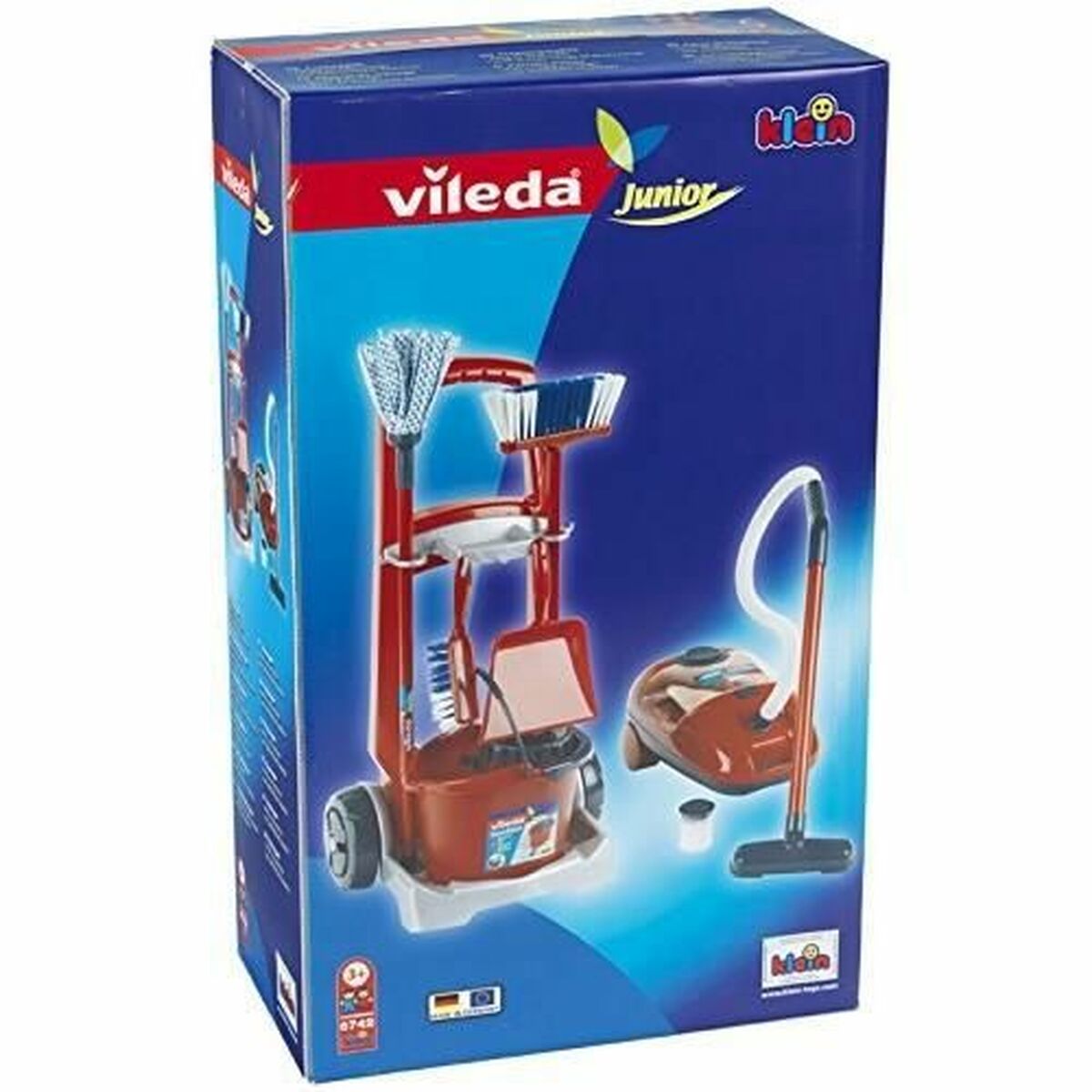 Cleaning & Storage Kit Klein Vileda Toys Cleaning & Storage Kit Klein Vileda Toys