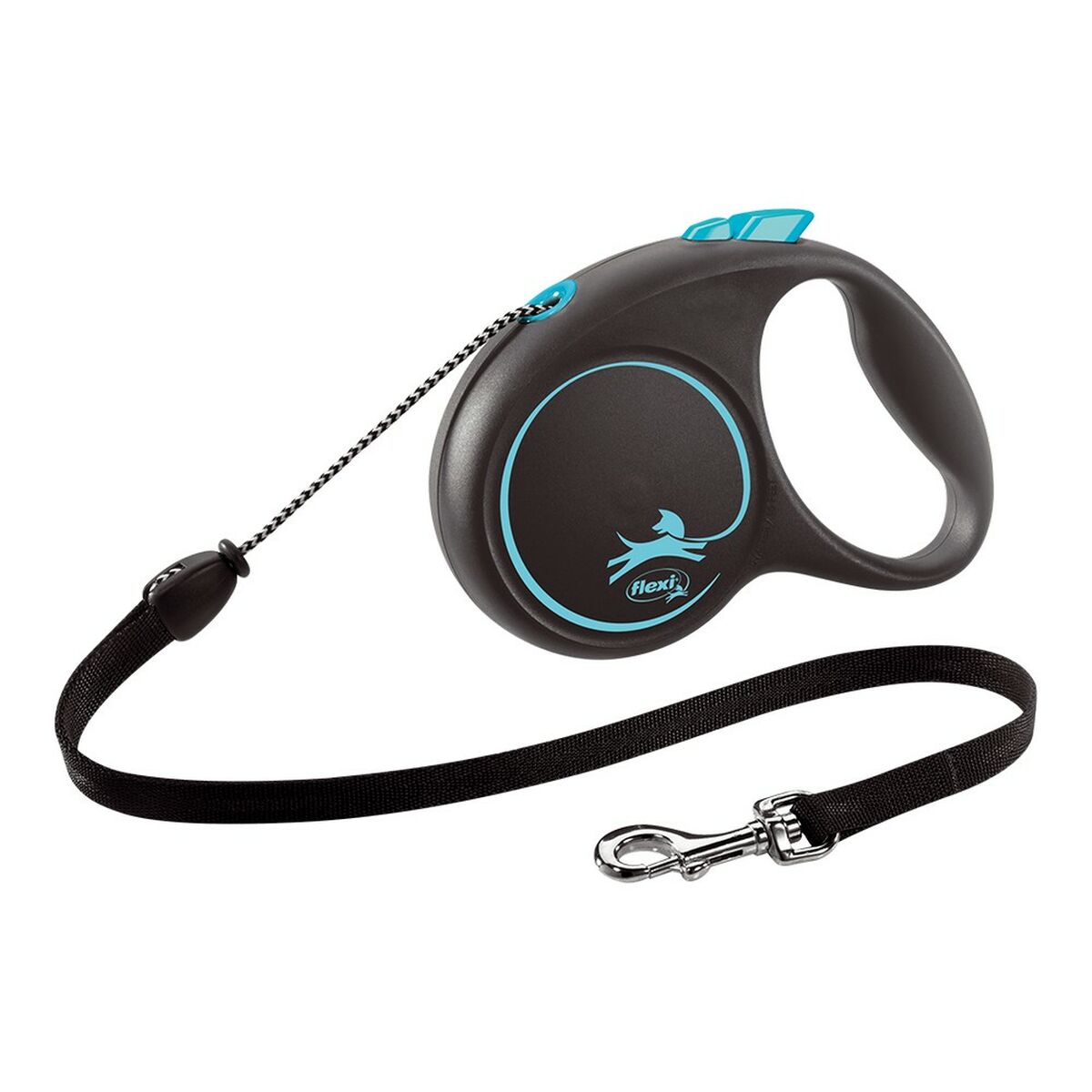 Dog Lead Flexi BLACK DESIGN 5 m Blue Size M Dog Lead Flexi BLACK DESIGN 5 m Blue Size M