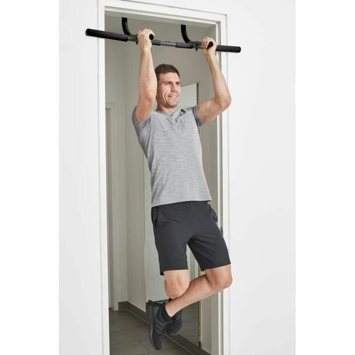 Pull-up Bar Schildkrt Black Metal Steel Iron ABS TPE Foam EVA