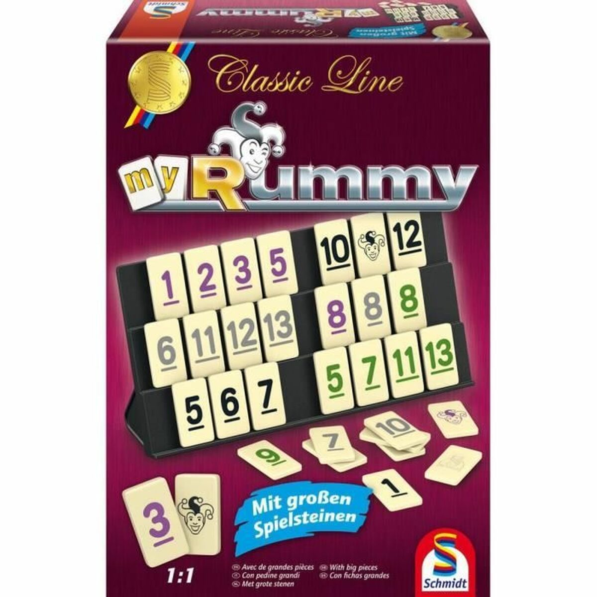 Board game Myrummy (1 Piece) Board game Myrummy (1 Piece)