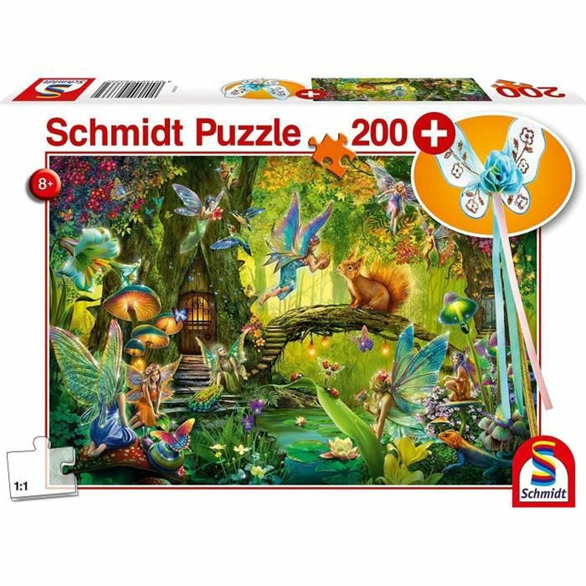 Puzzle Schmidt Spiele Fairies in the Forest 200 Pieces Puzzle Schmidt Spiele Fairies in the Forest 200 Pieces