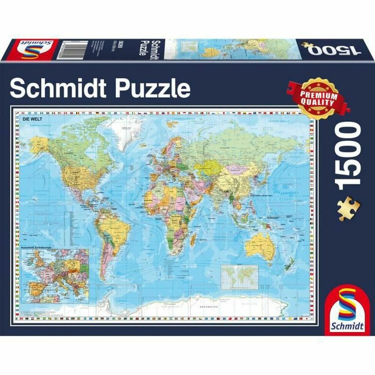 Puzzle Schmidt Spiele Iceland: Kirkjuffellsfoss 1500 Pieces Puzzle Schmidt Spiele Iceland: Kirkjuffellsfoss 1500 Pieces