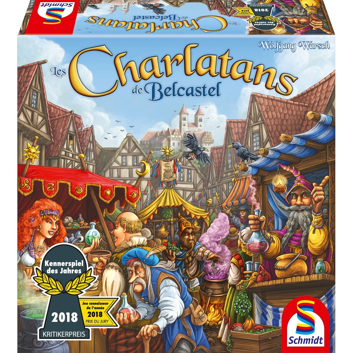 Board game Schmidt Spiele Charlatans de Bescastel Board game Schmidt Spiele Charlatans de Bescastel