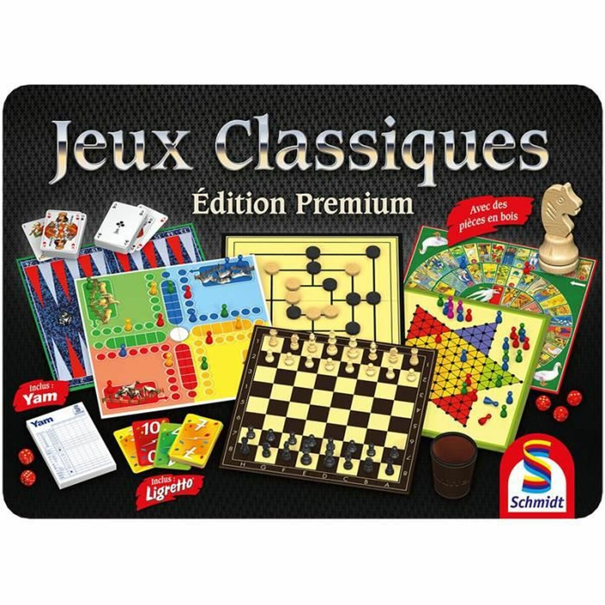 Board game Schmidt Spiele Premium Edition Classic Games Box Board game Schmidt Spiele Premium Edition Classic Games Box