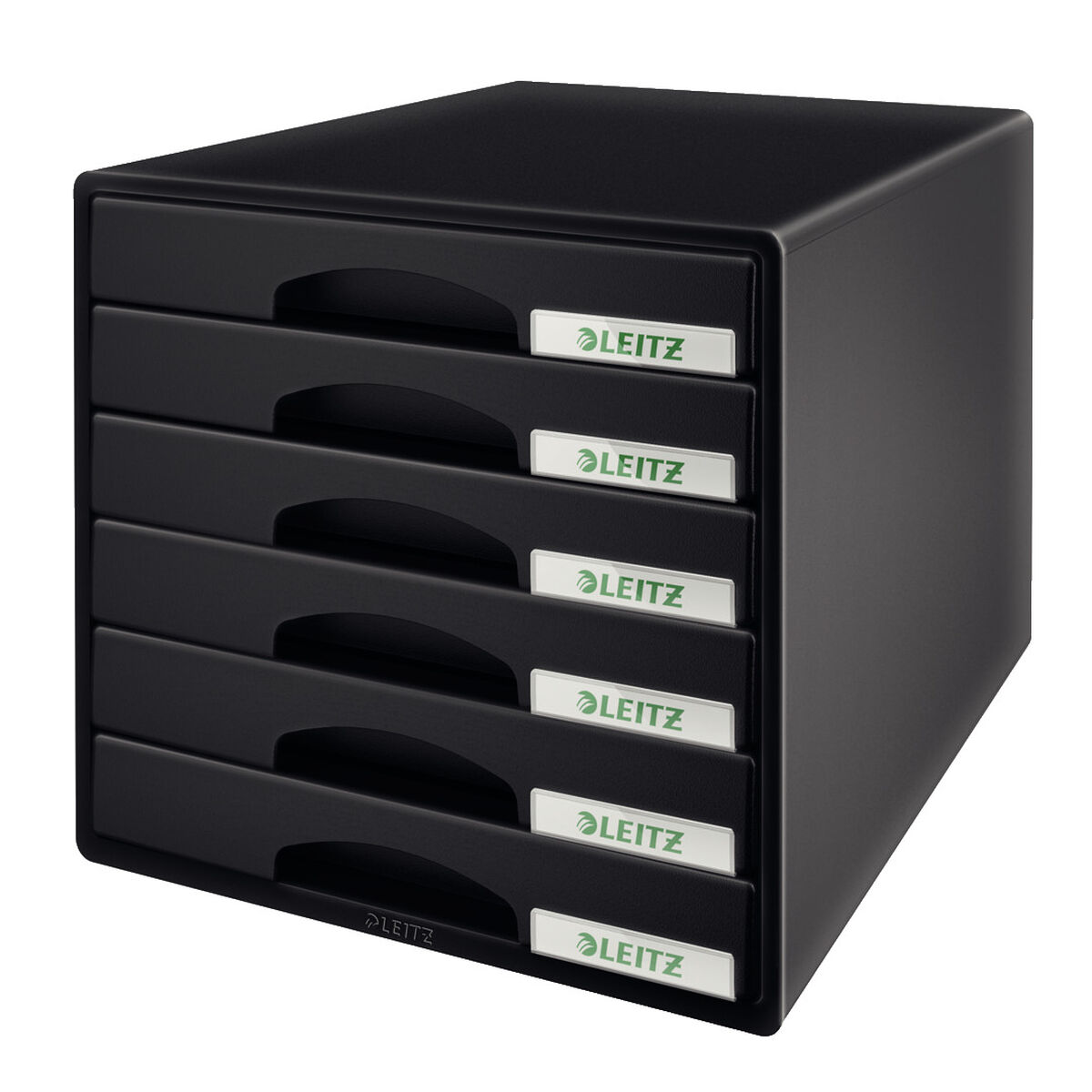 Filing Cabinet Leitz Buc de cajones Plus Black Filing Cabinet Leitz Buc de cajones Plus Black