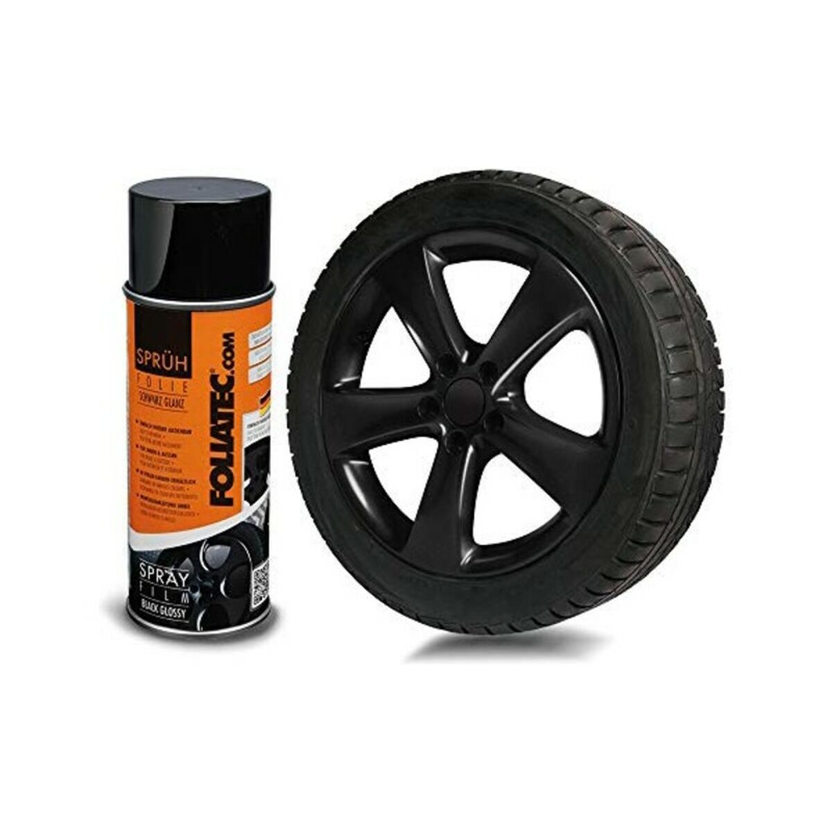 Liquid Rubber for Cars Foliatec 2036 Black Shiny 400 ml Liquid Rubber for Cars Foliatec 2036 Black Shiny 400 ml