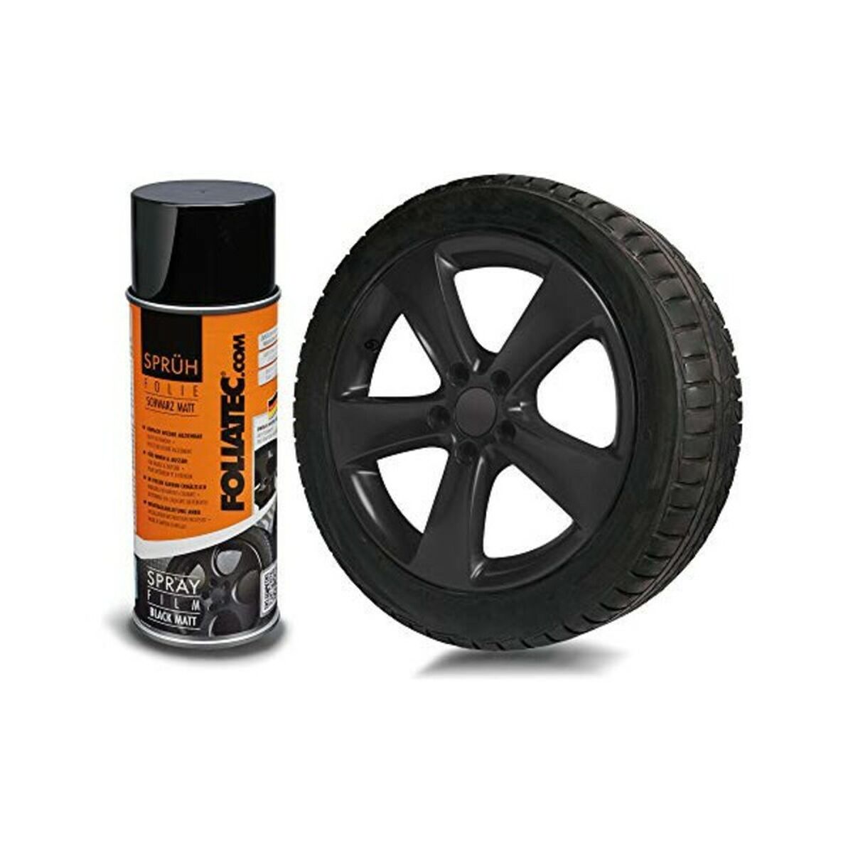 Liquid Rubber for Cars Foliatec FO2065 400 ml Matte back Liquid Rubber for Cars Foliatec FO2065 400 ml Matte back