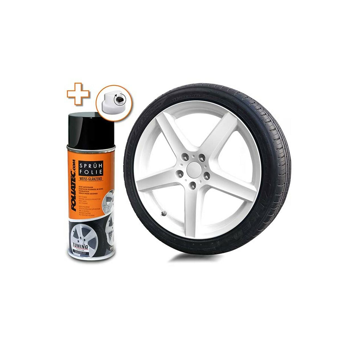 Liquid Rubber for Cars Foliatec 10062800 White Shiny 400 ml Liquid Rubber for Cars Foliatec 10062800 White Shiny 400 ml