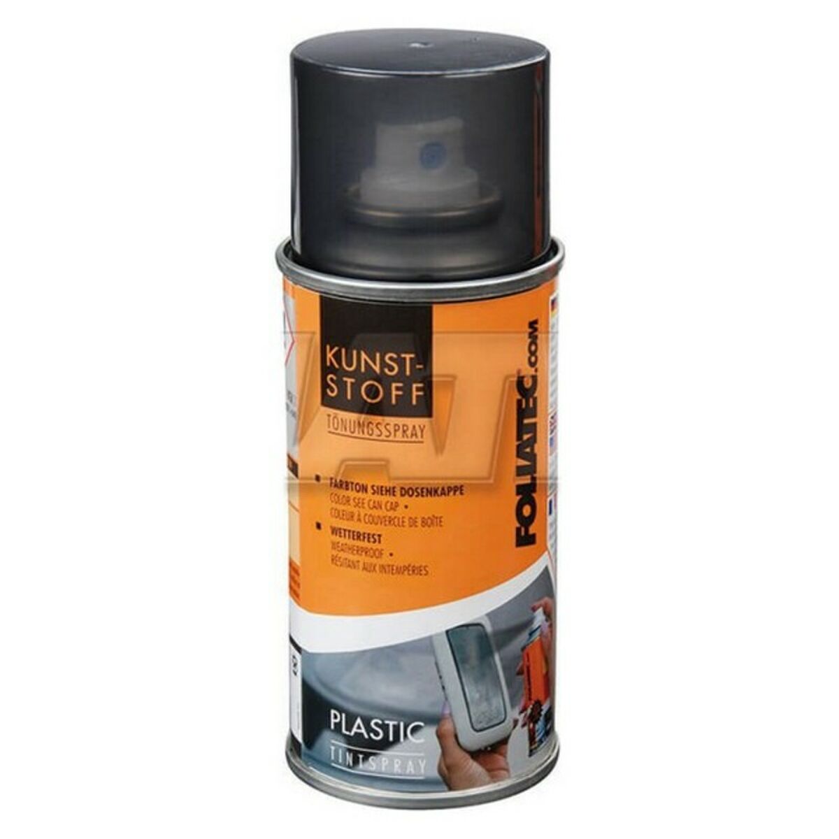 Spray paint Foliatec 21010 Black/Grey Plastic Black Spray paint Foliatec 21010 Black/Grey Plastic Black