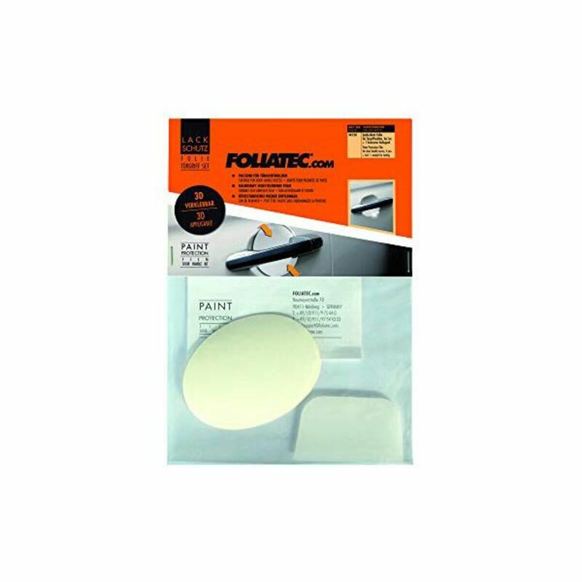 Sheet Foliatec 34120 Protector Crank-handle (4 uds) Sheet Foliatec 34120 Protector Crank-handle (4 uds)
