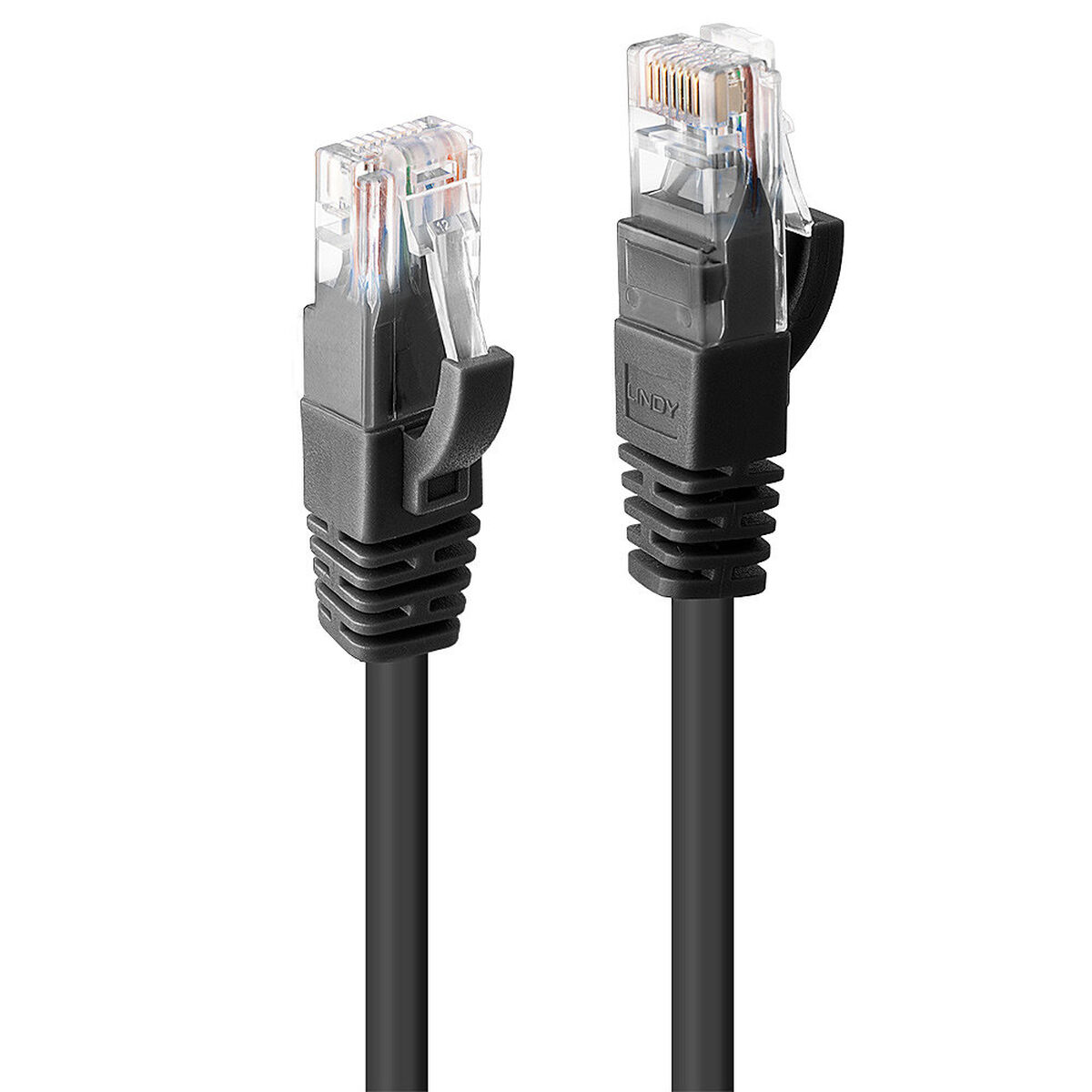 UTP Category 6 Rigid Network Cable LINDY 48077 Black 1 m 1 Unit UTP Category 6 Rigid Network Cable LINDY 48077 Black 1 m 1 Unit