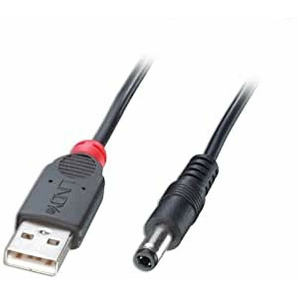 USB Cable DC LINDY 70267 Black 1,5 m (1 Unit) USB Cable DC LINDY 70267 Black 1,5 m (1 Unit)