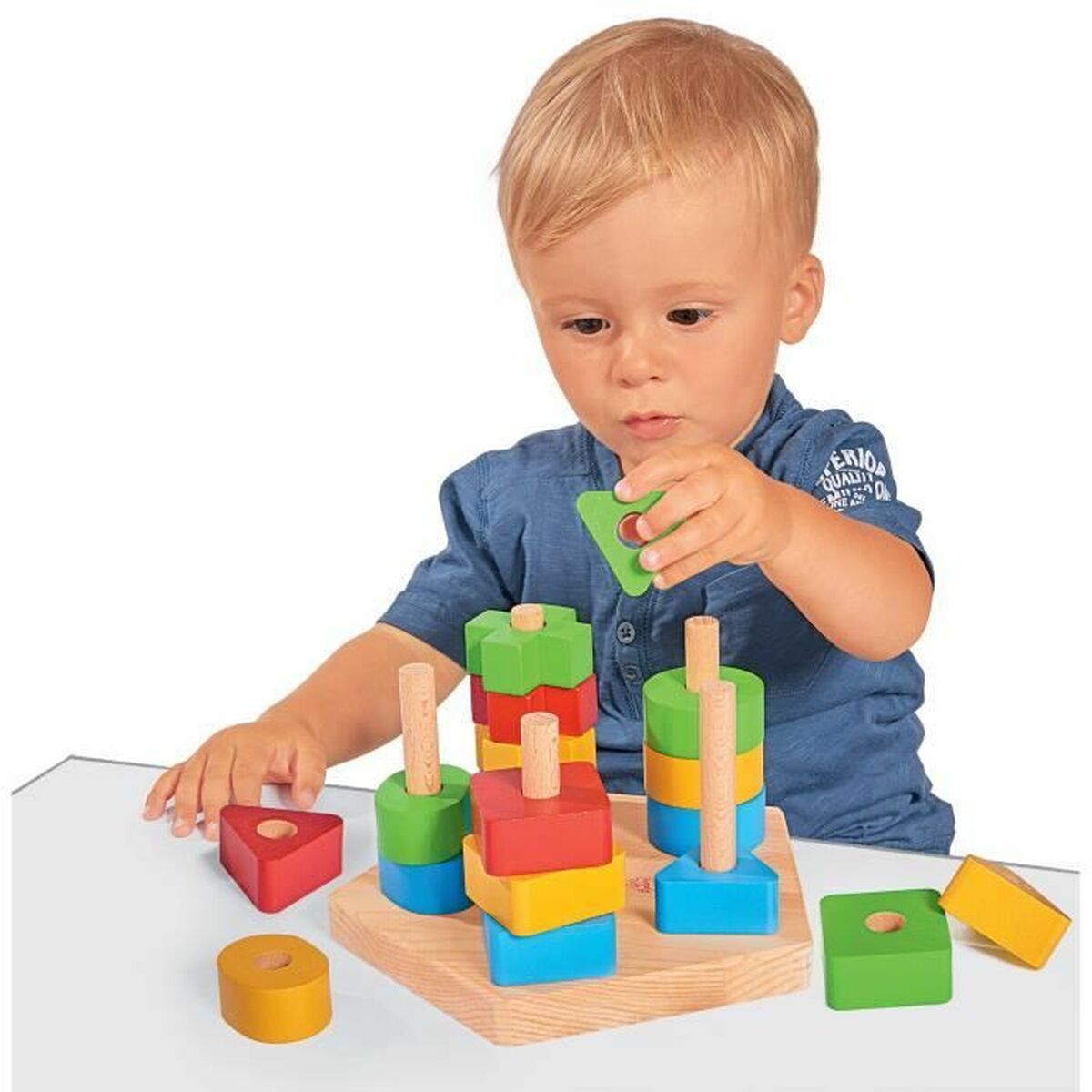 Playset Eichhorn Stacking Shapes Playset Eichhorn Stacking Shapes