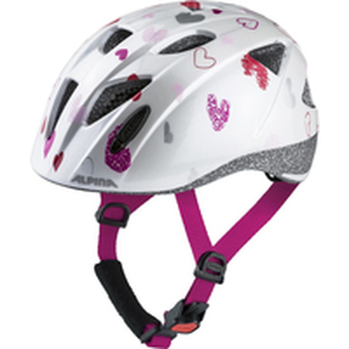 Adult’s Cycling Helmet Alpina A9711211 White Printed