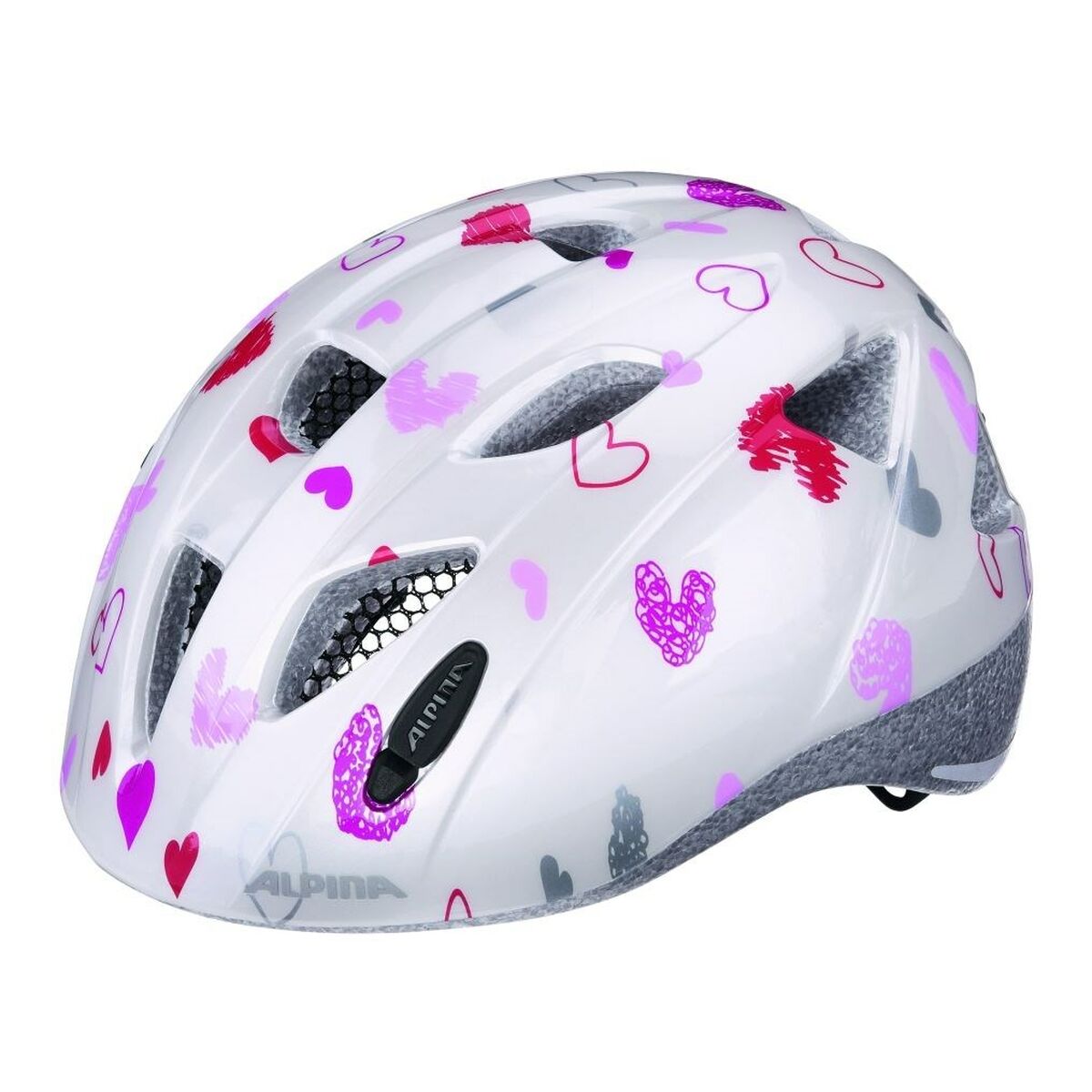 Adult’s Cycling Helmet Alpina A9711211 White Printed