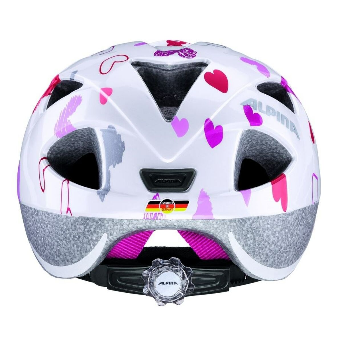 Adult’s Cycling Helmet Alpina A9711211 White Printed