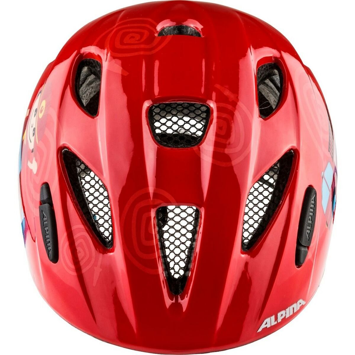 Adult’s Cycling Helmet Alpina Ximo Blue Red Printed 49-54 cm