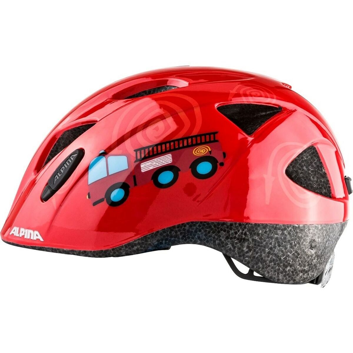 Adult’s Cycling Helmet Alpina Ximo Blue Red Printed 49-54 cm