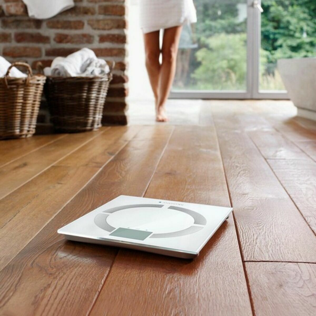 Digital Bathroom Scales Medisana MED 40444 White 180 kg Digital Bathroom Scales Medisana MED 40444 White 180 kg