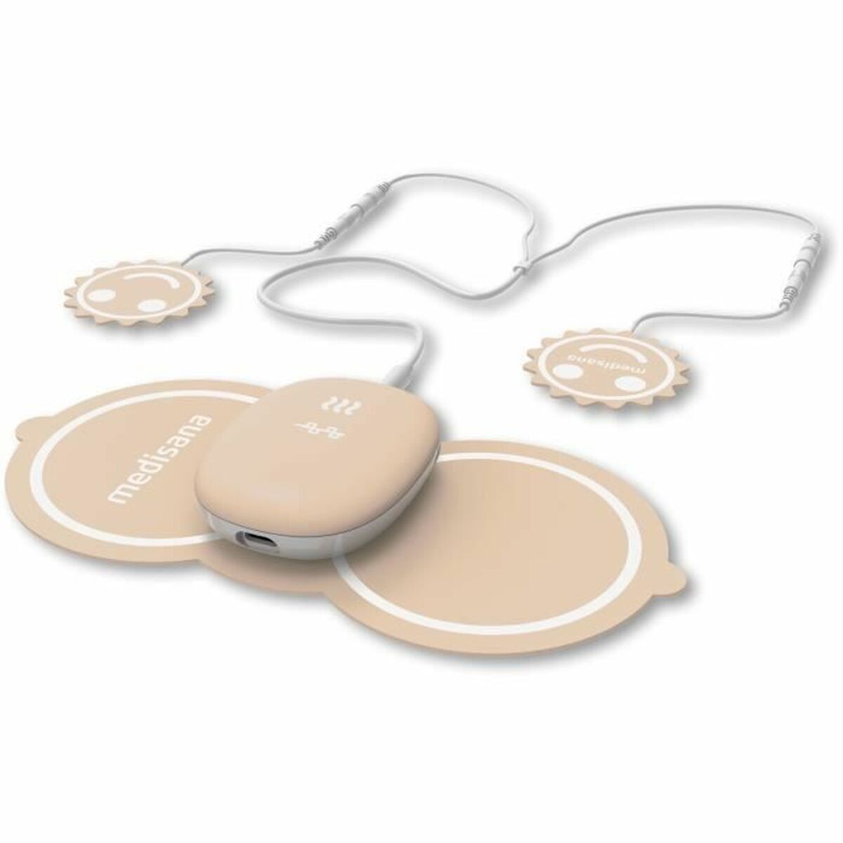 Rechargeable Relaxing Menstrual Massager Medisana TT 250 Beige Rechargeable Relaxing Menstrual Massager Medisana TT 250 Beige