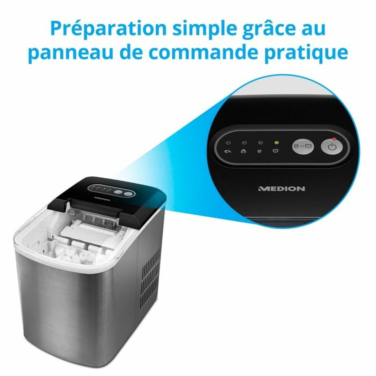 Ice Maker Medion MD17739 120 W 700 ml