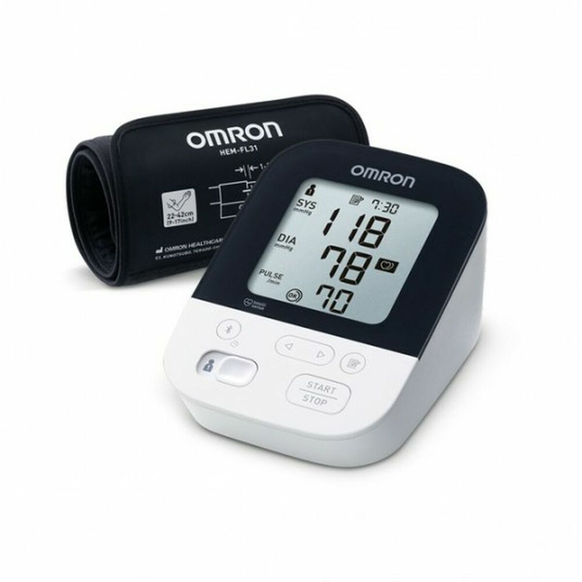 Arm Blood Pressure Monitor Omron HEM-7155T-EBK Arm Blood Pressure Monitor Omron HEM-7155T-EBK