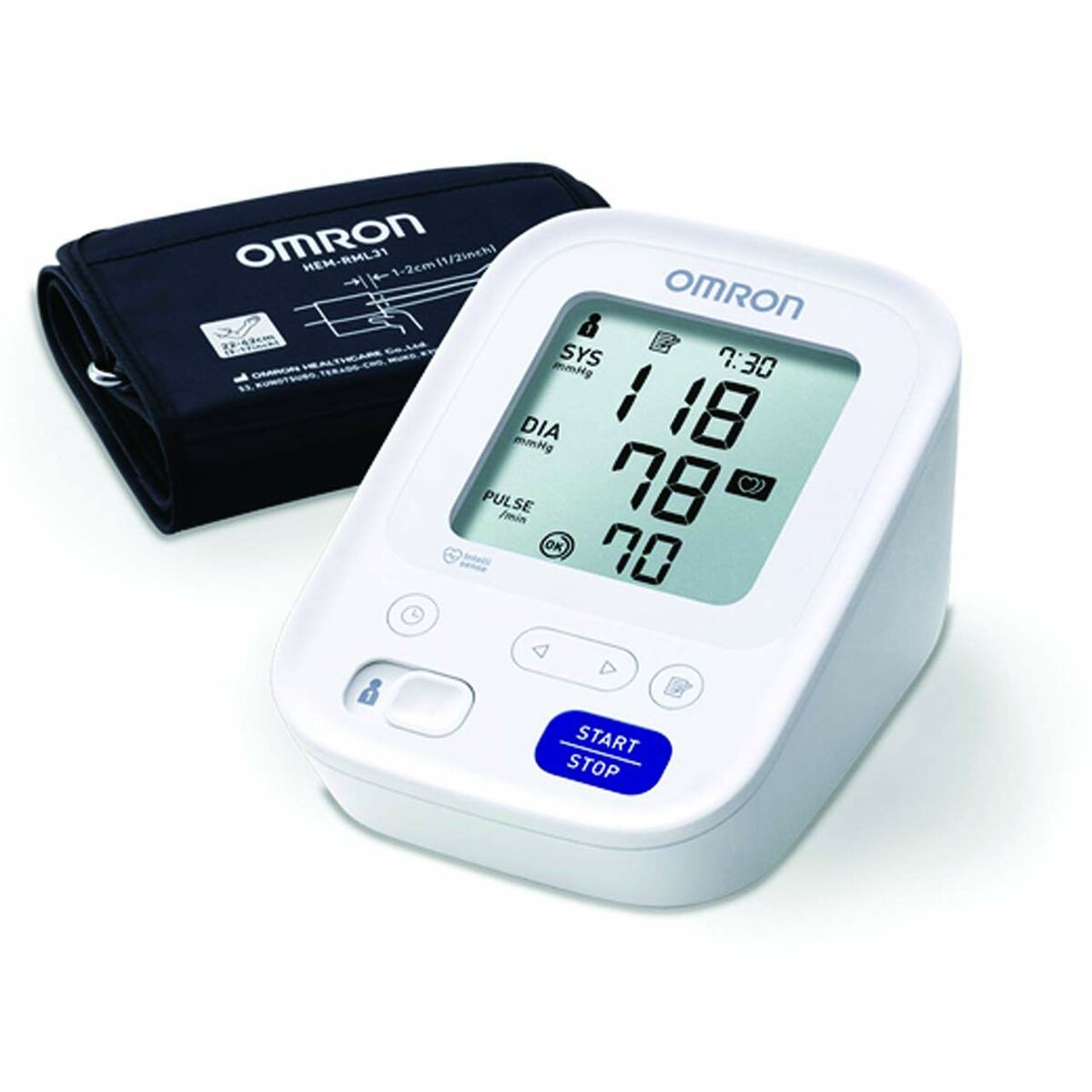 Arm Blood Pressure Monitor Omron HEM-7154-E 22-42 cm Arm Blood Pressure Monitor Omron HEM-7154-E 22-42 cm