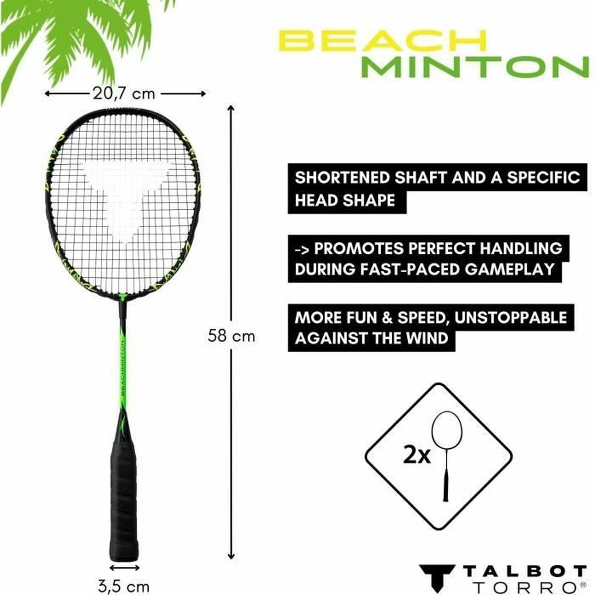 Badminton Racket Schildkrt