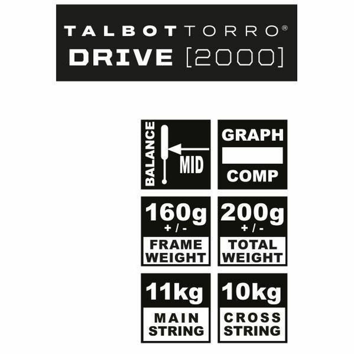 Badminton Racket Talbot-Torro