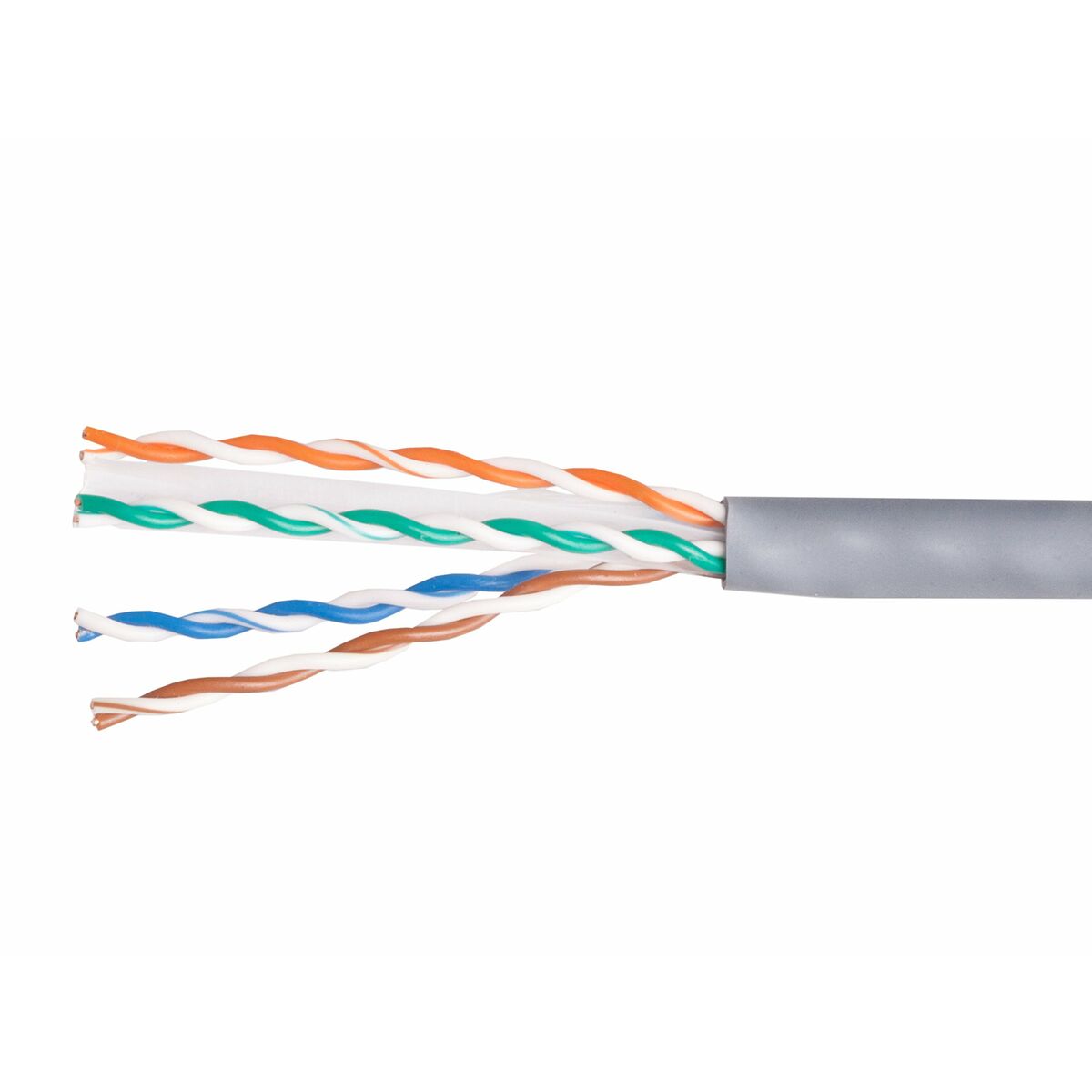 UTP Category 6 Rigid Network Cable Equip 40146807 Grey 305 m (1 Unit)